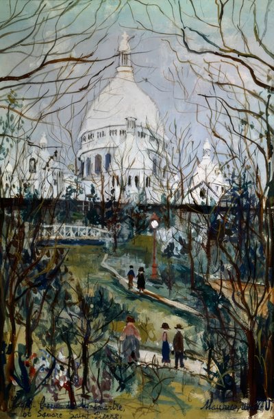Najświętsze Serce autorstwa Maurice Utrillo