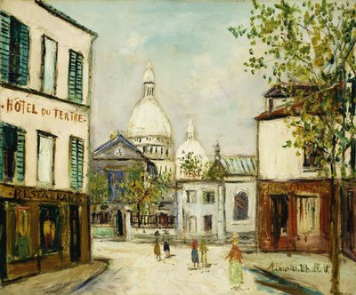 Sacre-Coeur na Montmartre autorstwa Maurice Utrillo
