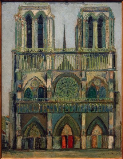 Notre-Dame autorstwa Maurice Utrillo