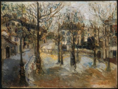 Plac Ravignan autorstwa Maurice Utrillo