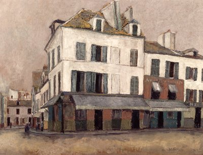 Place du Tertre na Montmartre autorstwa Maurice Utrillo
