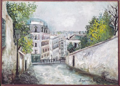 Ulica Mont-Cenis, Montmartre autorstwa Maurice Utrillo