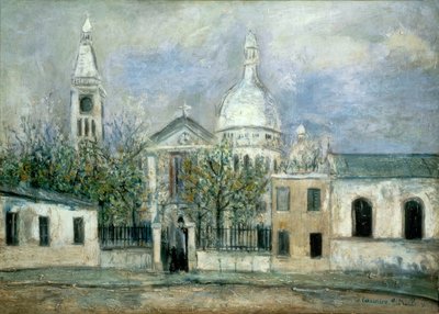 Saint-Pierre-de-Montmartre autorstwa Maurice Utrillo