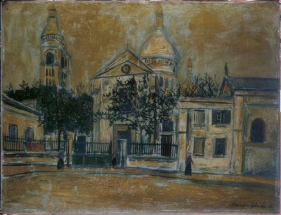Święty Piotr z Montmartre autorstwa Maurice Utrillo