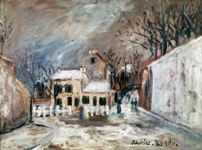Śnieg na Montmartre autorstwa Maurice Utrillo