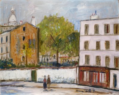 Ulica w Montmartre autorstwa Maurice Utrillo