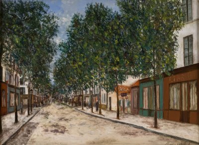 Droga do Puteaux autorstwa Maurice Utrillo