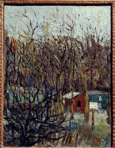 Butte-Pinson autorstwa Maurice Utrillo