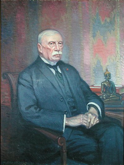 Auguste Pavie (1847-1925) (olej na płótnie) autorstwa Maurice Walter Edmond de Lambert
