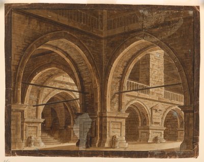 Scenografia, Wnętrze Dużej Sali autorstwa Mauro Antonio Tesi