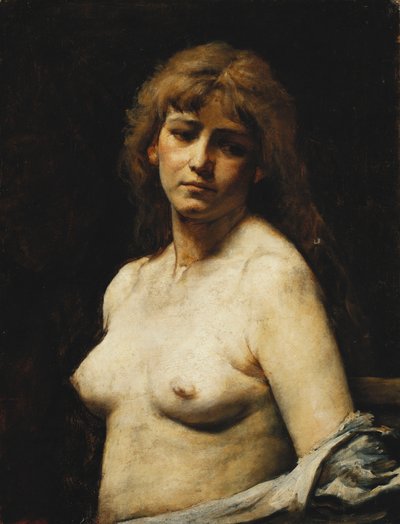 Nagi; Akt, autorstwa Maurycy Gottlieb