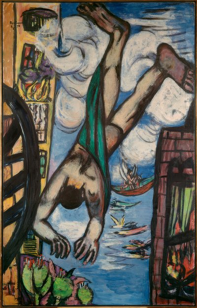 Spadający autorstwa Max Beckmann