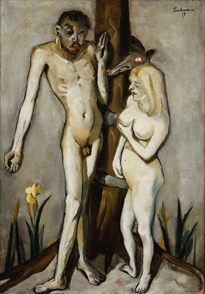 Adam i Ewa autorstwa Max Beckmann
