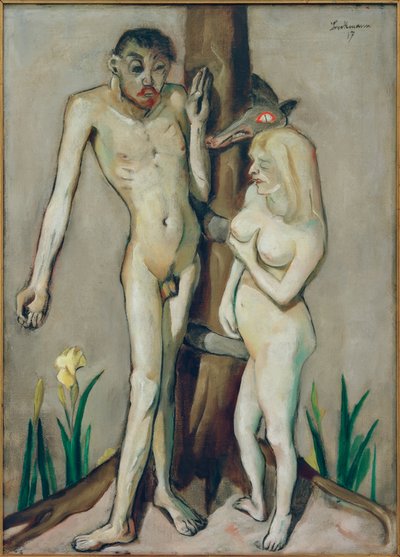 Adam i Ewa autorstwa Max Beckmann