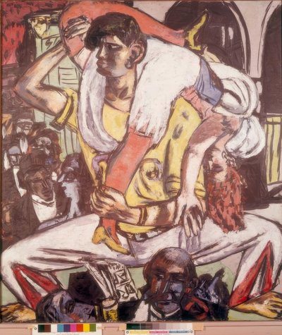 Apachentanz autorstwa Max Beckmann