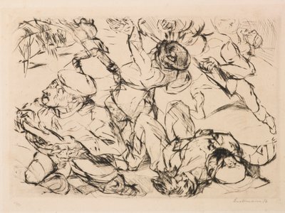 Napaść autorstwa Max Beckmann
