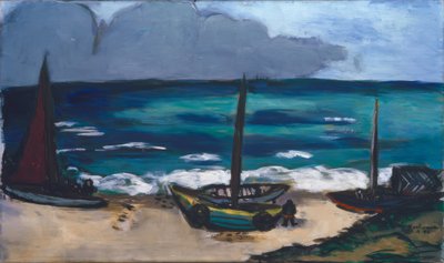 Zbliża się burza nad morzem autorstwa Max Beckmann