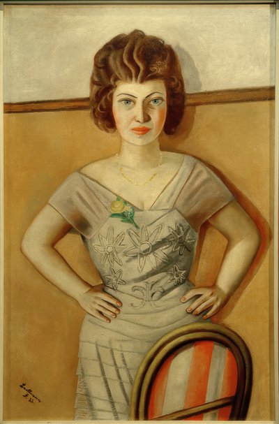 Portret pani dr Heidel. Portret rumuńskiej kobiety autorstwa Max Beckmann