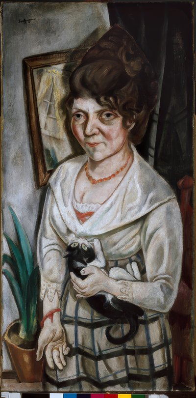 Portret Fridel Battenberg autorstwa Max Beckmann