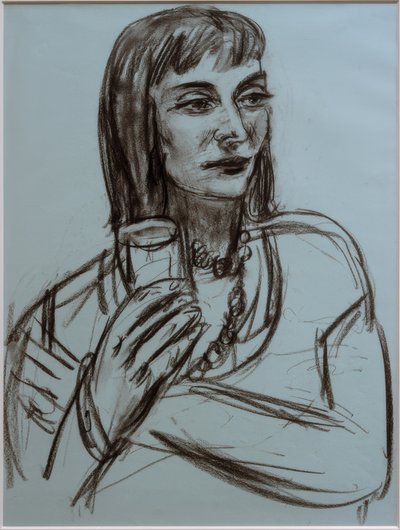 Portret Marion Greenwood autorstwa Max Beckmann