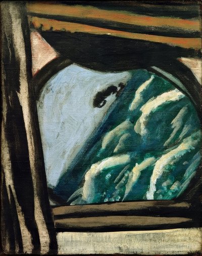 Widok z włazu statku autorstwa Max Beckmann