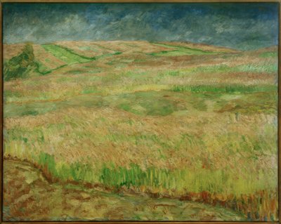 Kwitnące zbożowe krajobrazy autorstwa Max Beckmann
