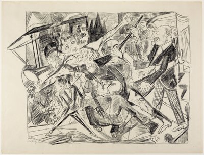 Męczeństwo autorstwa Max Beckmann