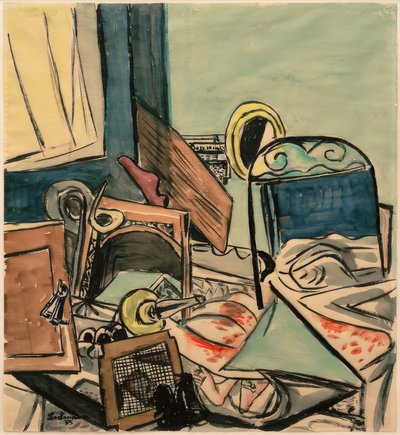 Morderstwo autorstwa Max Beckmann