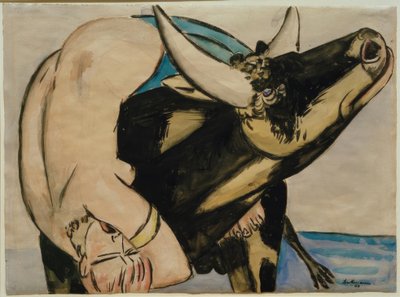 Rabunek Europa autorstwa Max Beckmann