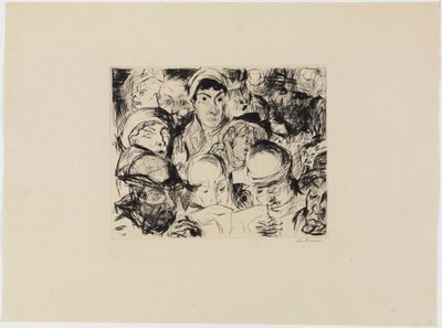 Wypowiedzenie wojny autorstwa Max Beckmann