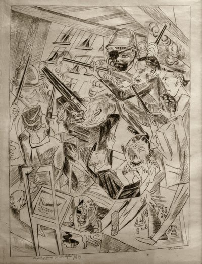 Ostatni autorstwa Max Beckmann
