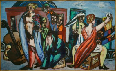 Podróż autorstwa Max Beckmann