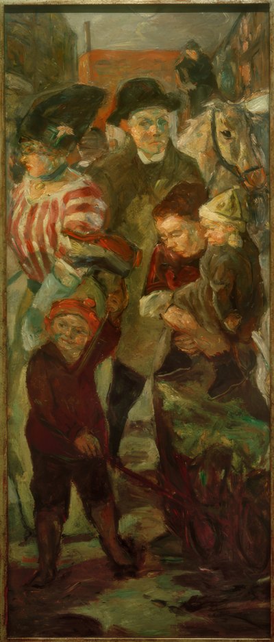 Ulica autorstwa Max Beckmann