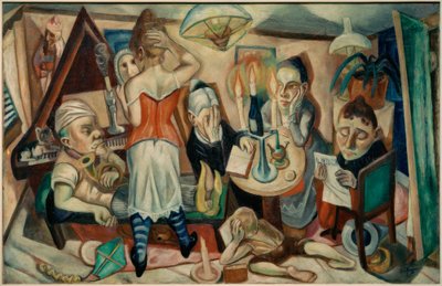 Zdjęcie rodzinne autorstwa Max Beckmann