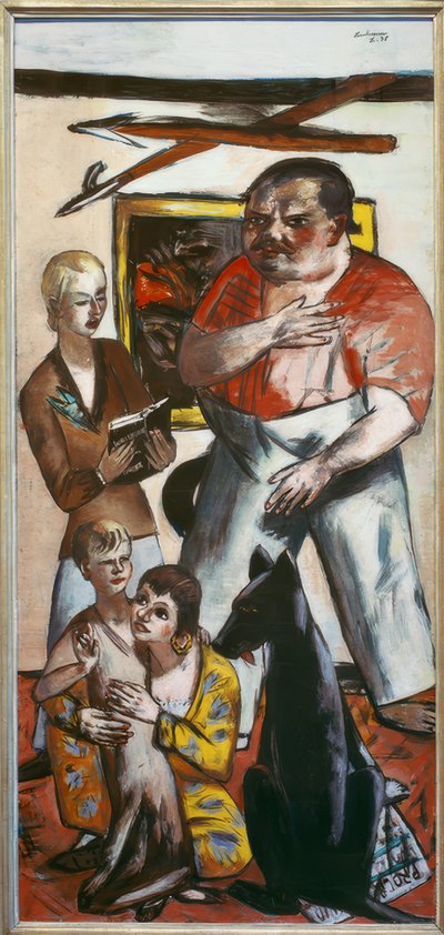 Zdjęcie rodzinne George autorstwa Max Beckmann