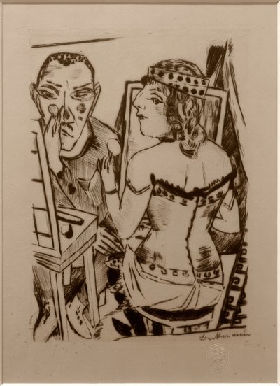 Gaderobe autorstwa Max Beckmann
