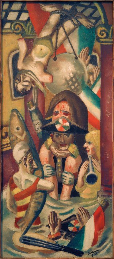 Galleria Umberto autorstwa Max Beckmann