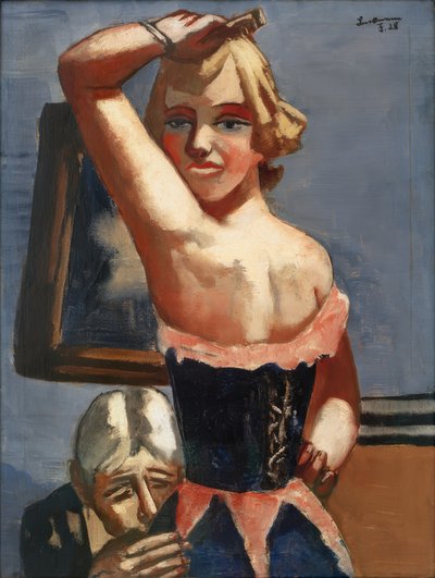 Szatnia autorstwa Max Beckmann