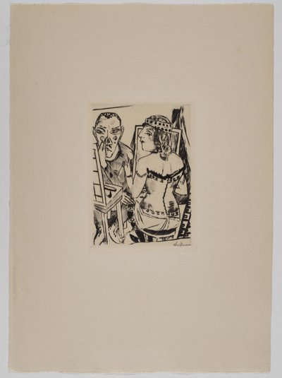 Garderoba autorstwa Max Beckmann