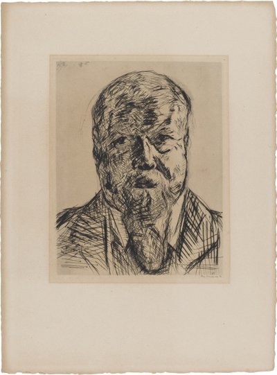 Radca tajny dr Carl Robert (1850-1922) autorstwa Max Beckmann