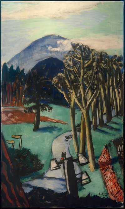 Pole golfowe Baden-Baden autorstwa Max Beckmann