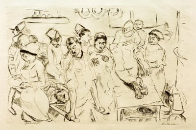 Główna operacja autorstwa Max Beckmann