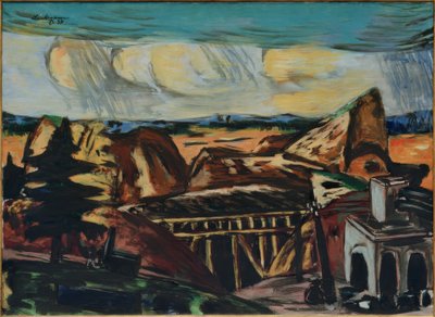 Duży kamieniołom w Górnej Bawarii autorstwa Max Beckmann
