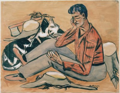 drwal autorstwa Max Beckmann
