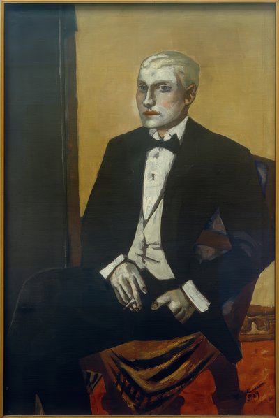 Młody Argentyńczyk autorstwa Max Beckmann