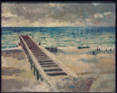 Mały grobla autorstwa Max Beckmann