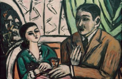 Kawiarnia artysty autorstwa Max Beckmann