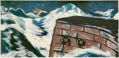 Lądowanie na nabrzeżu podczas burzy autorstwa Max Beckmann