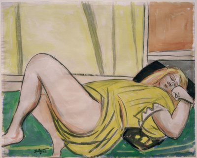Kłamliwy autorstwa Max Beckmann