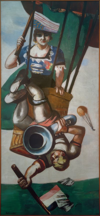 Aerialists autorstwa Max Beckmann